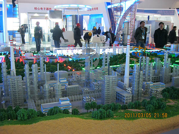 阳谷县工业模型